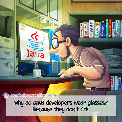 Glasses - Web Joke Tech Jokes