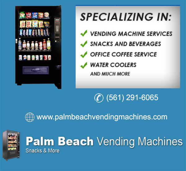 Vending Machines Palm Beach | Call Now (561) 291-6 Vending Machines Palm Beach | Call Now (561) 291-6065