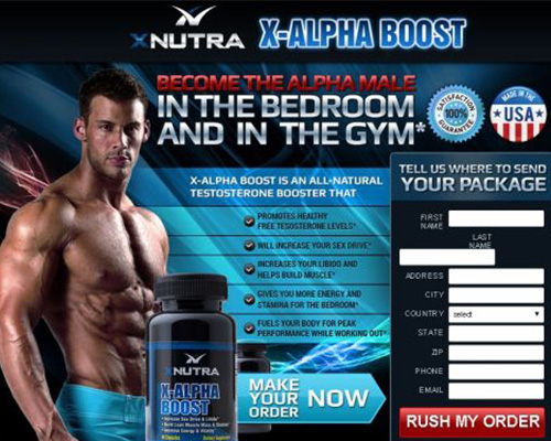 Alpha X Boost: Natural Testosterone Boosting Pill  Alpha X Boost