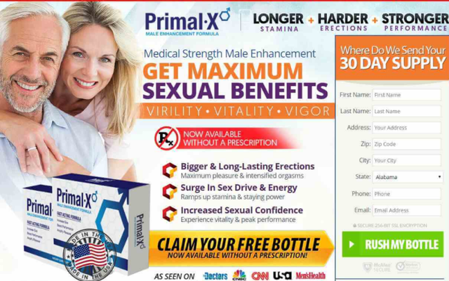 PRIMAl Primal X : 100% Natural and safe Male Enhancement Formula