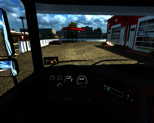 ets2 Daf 95 ATI interieur prive skin ets2