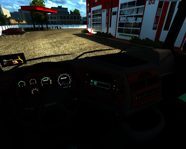 ets2 Daf 95 ATI interieur 1 prive skin ets2