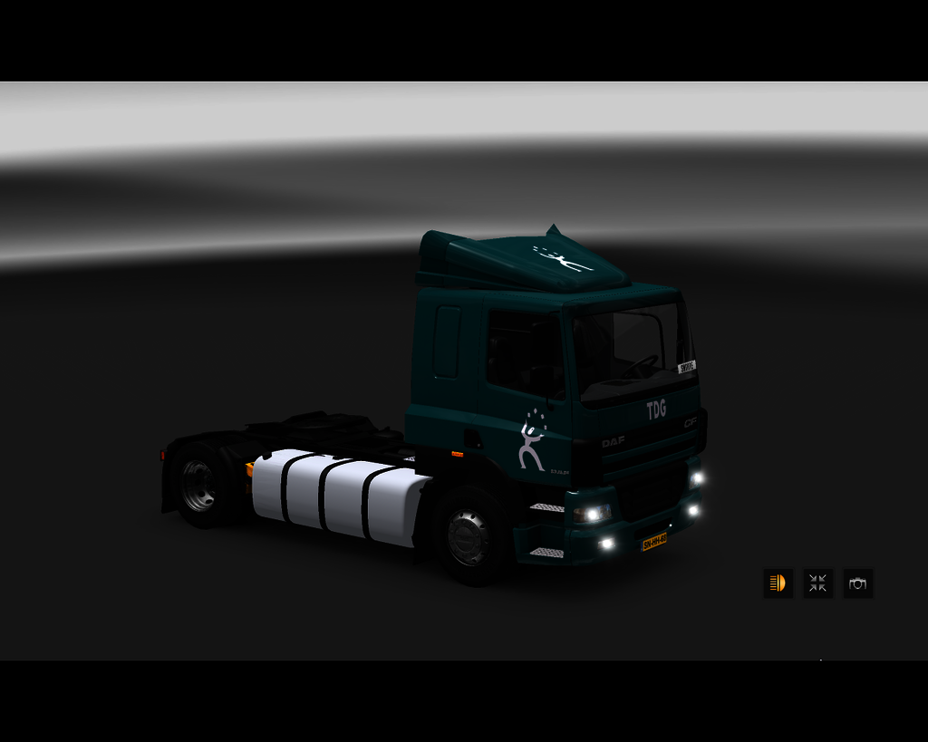 ets2 Daf 85 CF lowcab 4x2 TDG transport Holland 1 - prive skin ets2