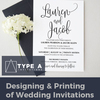 Designing & Printing of Wed... - Type A Invitations, LLC