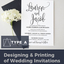 Designing & Printing of Wed... - Type A Invitations, LLC.
