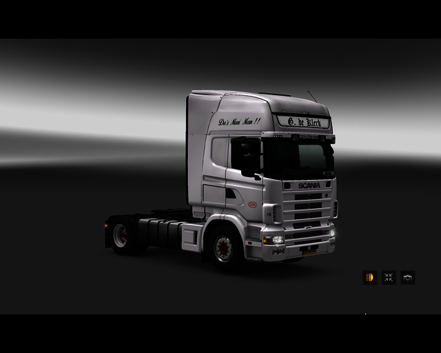 ets2 Scania 164L 580 4x2 G de Klerk Zwijndrecht Ho prive skin ets2