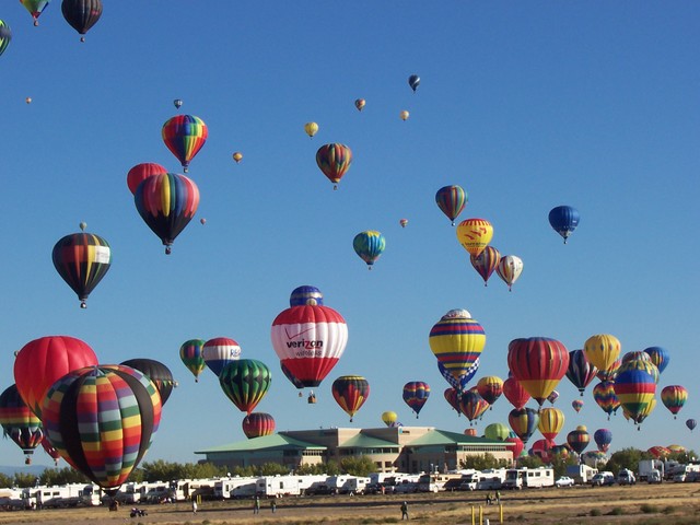 Albuquerque Hot Air Balloon Festival Picture Box