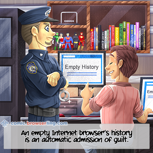 Browser History - Web Joke Tech Jokes
