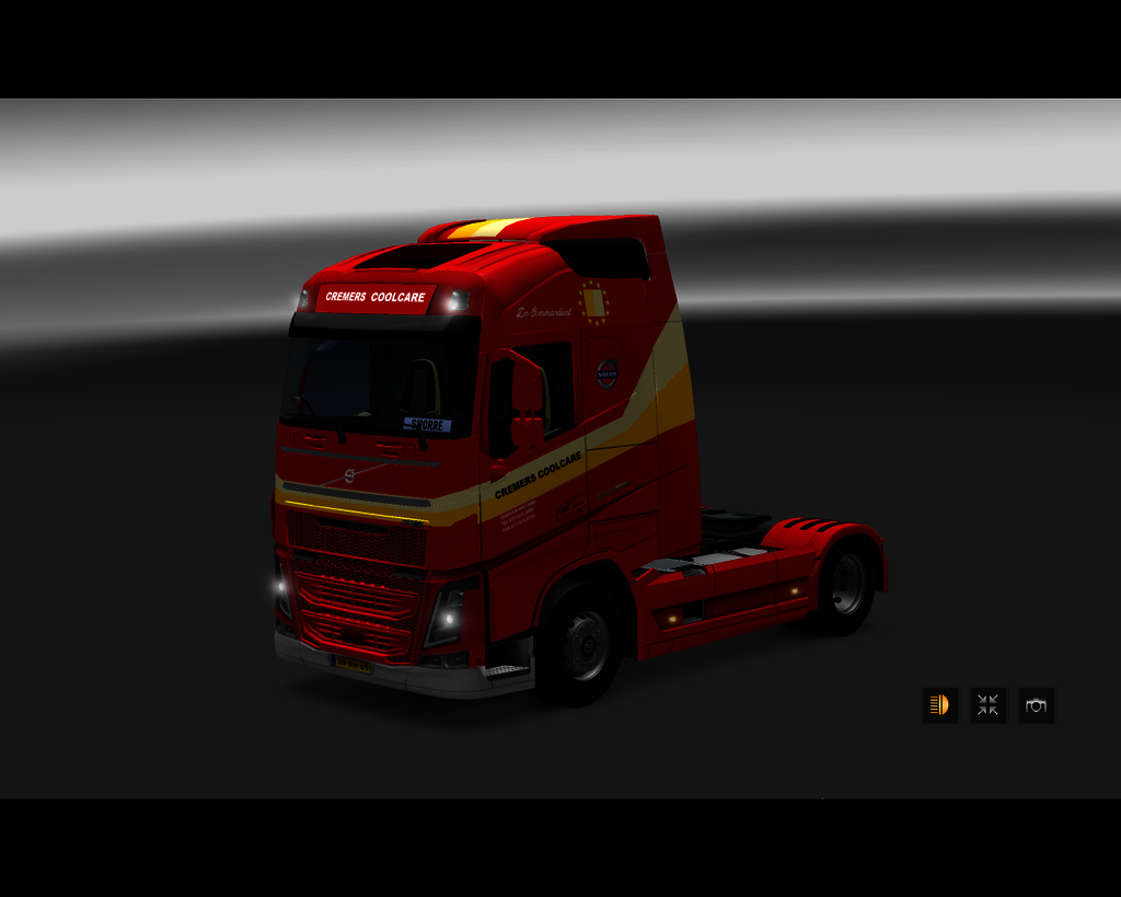 ets2 Volvo Fh 2013 4x2 Cremers Coolcare Tegelen Ho - prive skin ets2