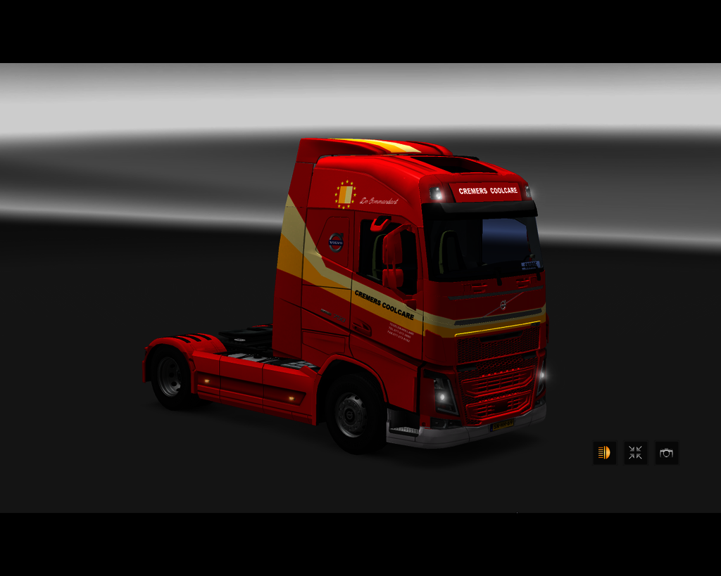 ets2 Volvo Fh 2013 4x2 Cremers Coolcare Tegelen Ho - prive skin ets2