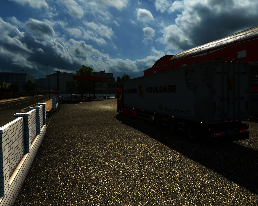 ets2 Volvo Fh 2013 4x2 + van Hool Coolliner Cremer - prive skin ets2