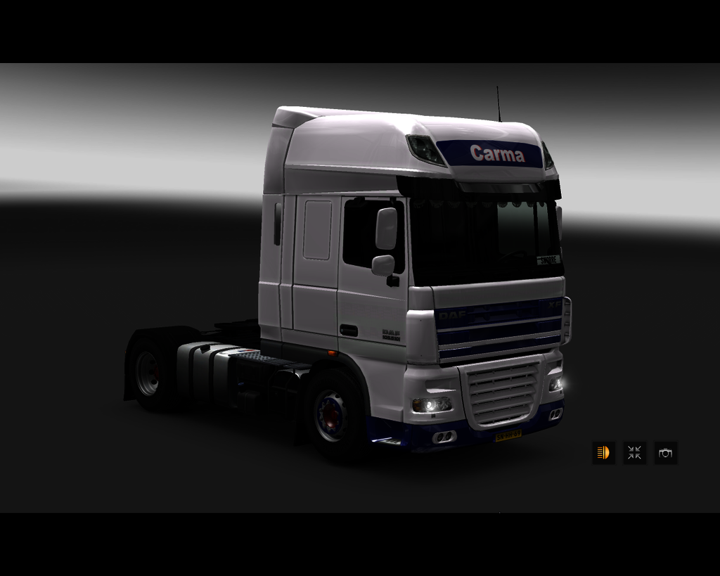 ets2 Daf XF 105 4x2 Carma Transport Hardenberg Hol - prive skin ets2