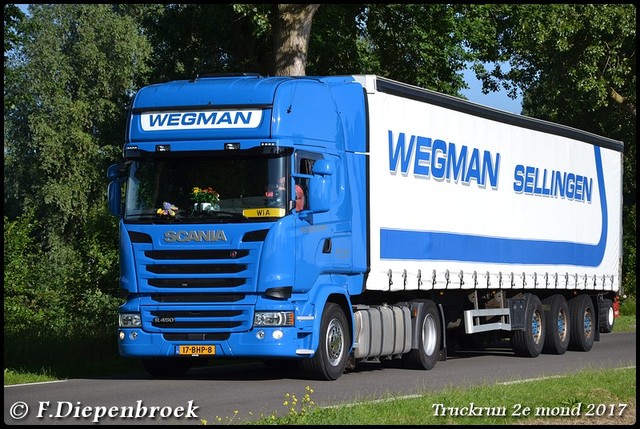 17-BHP-8 Scania R450 Wegman2-BorderMaker Truckrun 2e mond 2017
