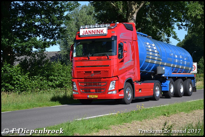 20-BHH-Volvo FH4 Jannink-BorderMaker - Truckrun 2e mond 2017