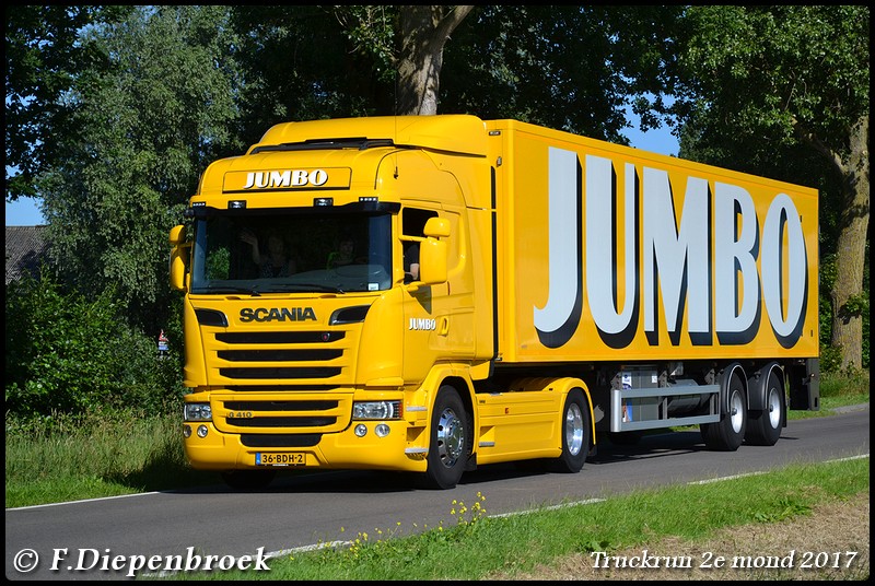 36-BDH-2 Scania R410 Jumbo-BorderMaker - Truckrun 2e mond 2017