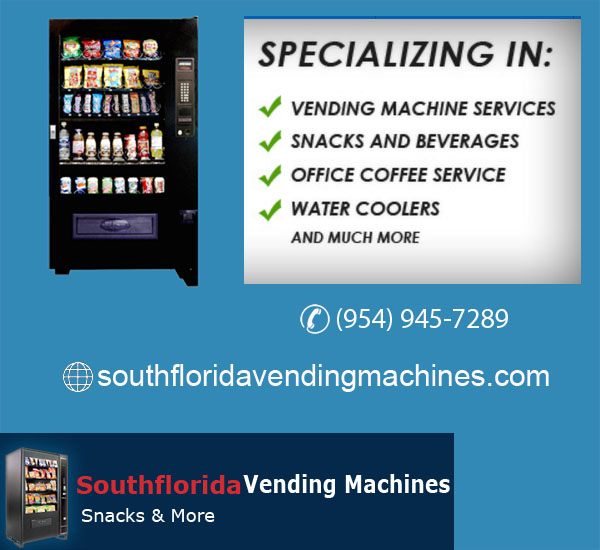 Vending Machines | Call Now  (954) 945-7289 Vending Machines | Call Now  (954) 945-7289