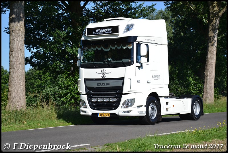 46-BJG-8 DAF 106 Wijnholds-BorderMaker - Truckrun 2e mond 2017