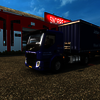 ets2 Volvo VM 4x2 + 1 axle ... - prive skin ets2