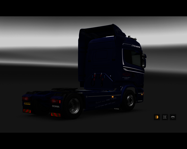 ets2 Scania Streamline 4x2 van 't Veer Pallets Wil prive skin ets2