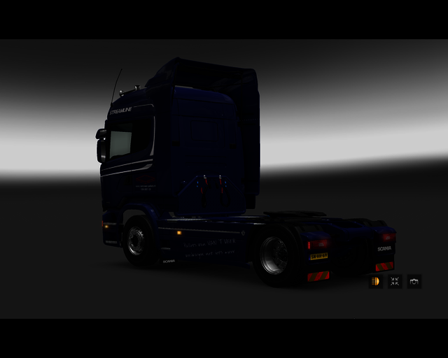 ets2 Scania Streamline 4x2 van 't Veer Pallets Wil prive skin ets2