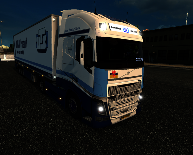 ets2 Volvo FH 2013 4x2 + Chereau Coolliner Verdijk prive skin ets2