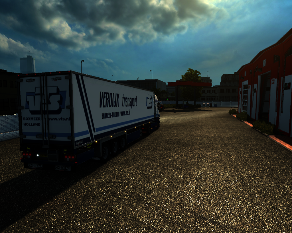 ets2 Volvo FH 2013 4x2 + Chereau Coolliner Verdijk - prive skin ets2