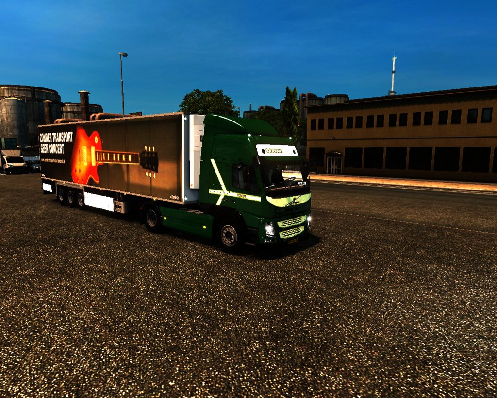 ets2 Volvo FM 2014 4x2 + Chereau Coolliner CoGoes  - prive skin ets2