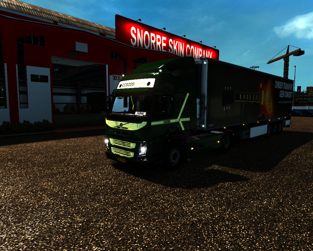ets2 Volvo FM 2014 4x2 + Chereau Coolliner CoGoes  - prive skin ets2