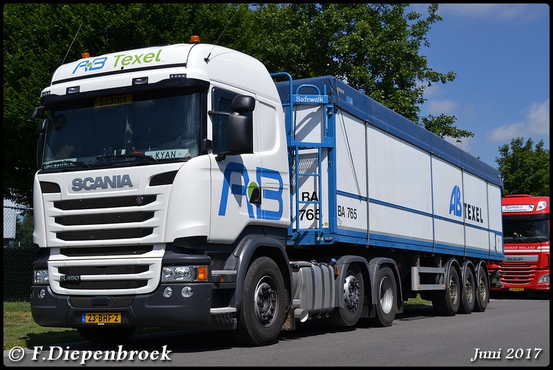 23-BHF-2 Scania R450 AB Texel-BorderMaker - 2017