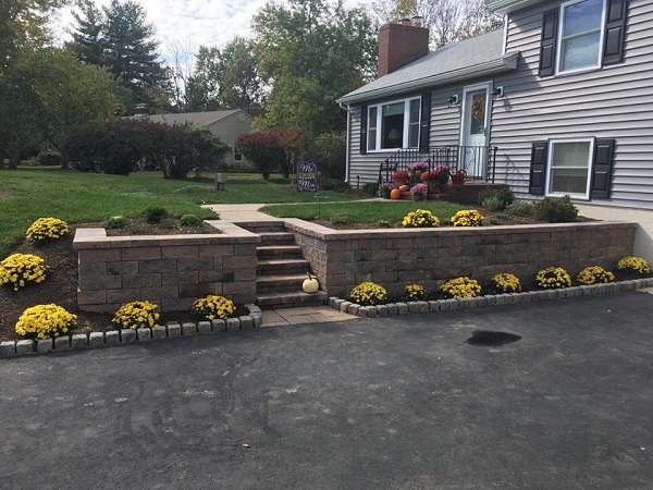 Hardscaping and retaining wall Princeton NJ Greenleaf Lawn and Landscape Inc