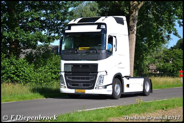 62-BJG-6 Volvo FH4 K Mensen-BorderMaker Truckrun 2e mond 2017