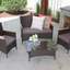 walker 4pc brown wicker grey - Meldecco - Google Shopping