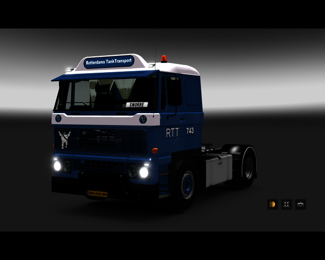 ets2 Daf 2800 4x2 RTT Rotterdam Holland 2 prive skin ets2