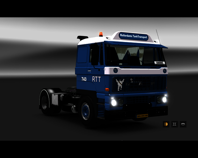 ets2 Daf 2800 4x2 RTT Rotterdam Holland 3 prive skin ets2