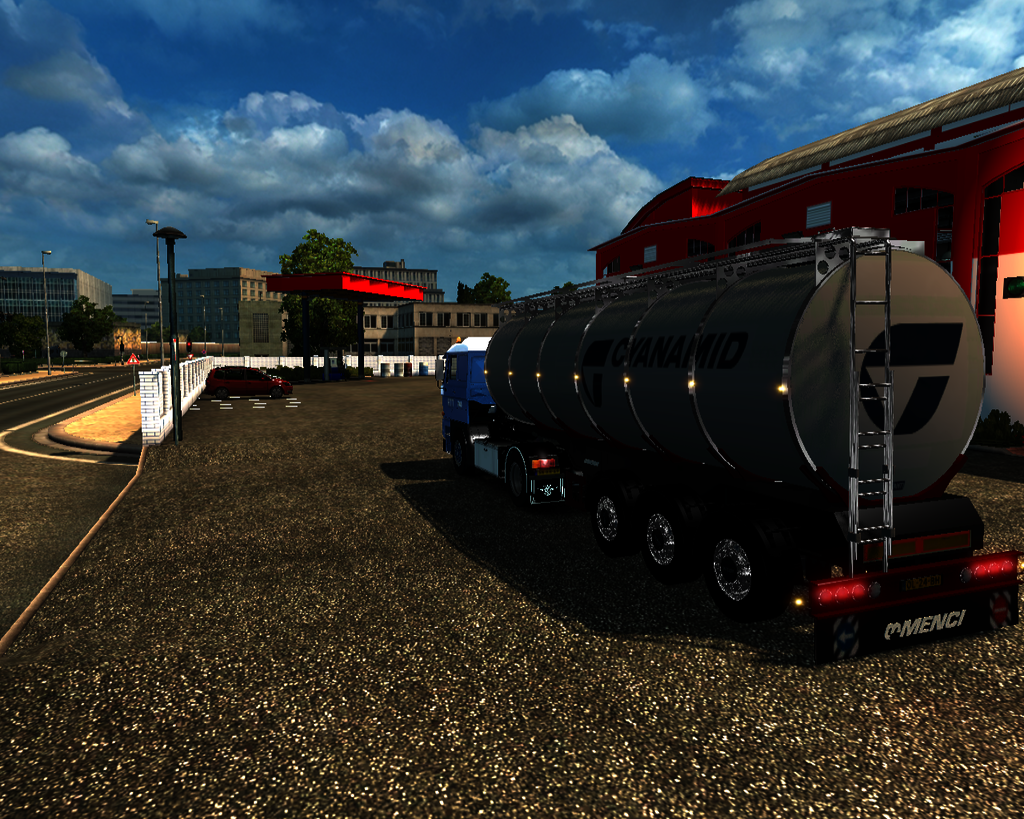 ets2 Daf 2800 4x2 RTT Rotterdam Holland + Tanktrai - prive skin ets2