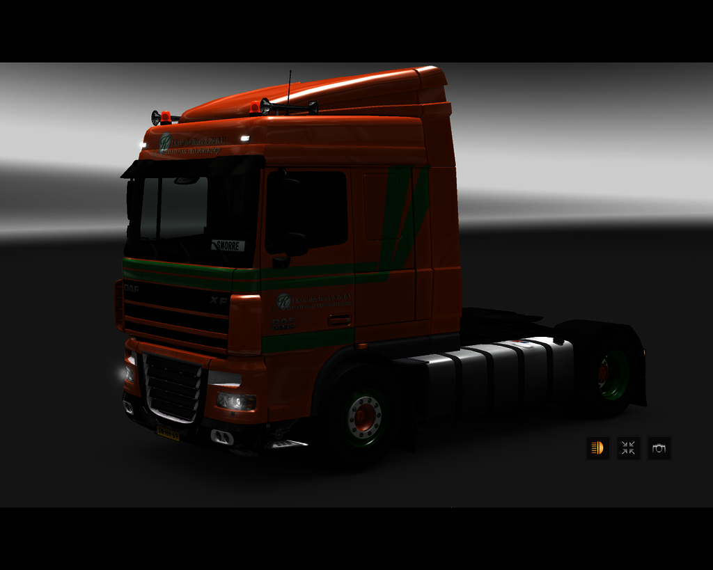 ets2 Daf XF105 4x2 K - prive skin ets2