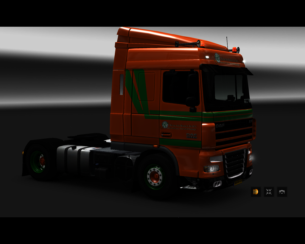 ets2 Daf XF105 4x2 K - prive skin ets2
