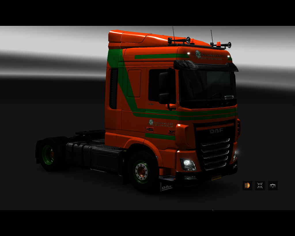 ets2 Daf 116 e6 4x2 K - prive skin ets2