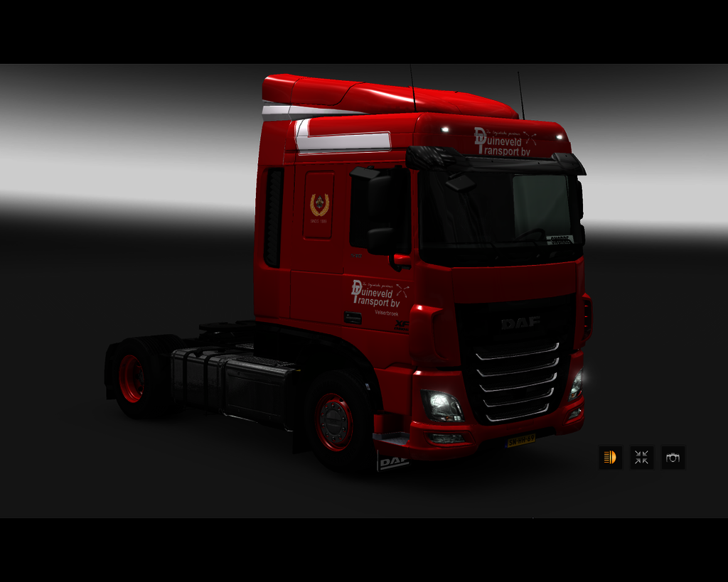 ets2 Daf 116 e6 Duineveld Transport bv Velserbroek - prive skin ets2