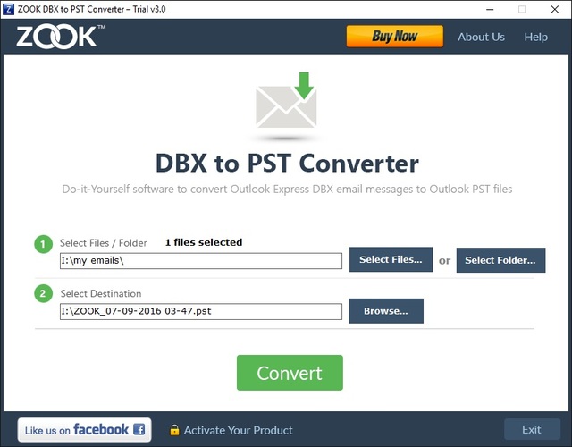 DBX to PST Converter Picture Box
