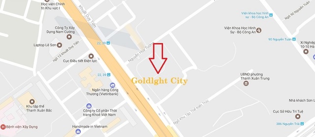 vi-tri-chung-cu-goldlight-tnr Mở bán chung cư Goldlight-TNR