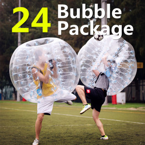 BUBBLE FOOTBALL BUBBLE FOOTBALL GAME ORDER-24 BALL bubble-football-uk