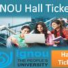 IGNOU Hall Ticket. - Admit card