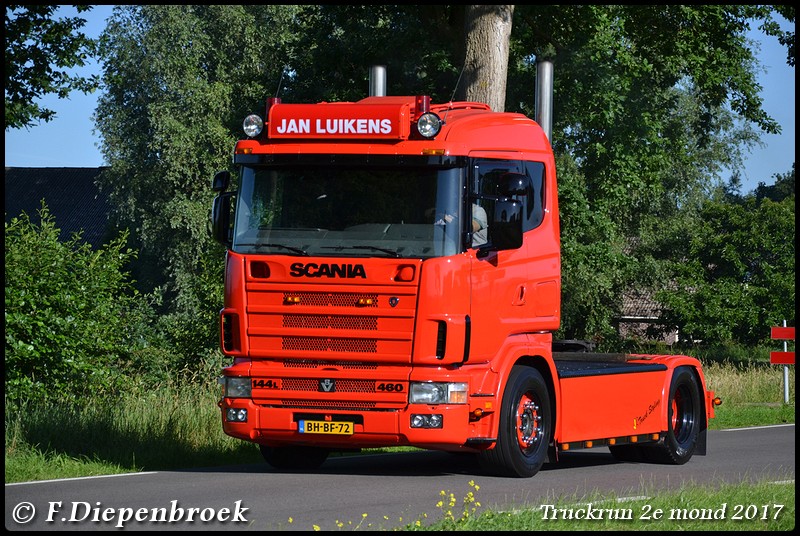 BH-BF-72 Scania 144 Jan Luikens-BorderMaker - Truckrun 2e mond 2017