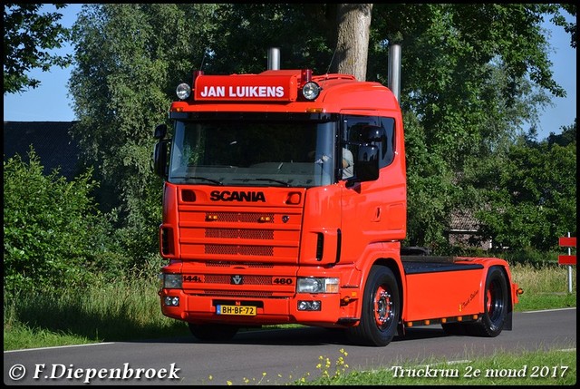 BH-BF-72 Scania 144 Jan Luikens-BorderMaker Truckrun 2e mond 2017