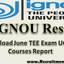 IGNOU Result - Recruitment Result