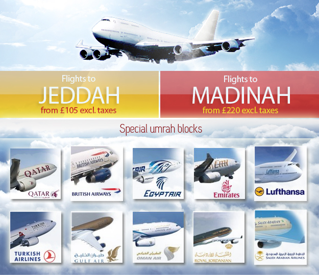 umrah flights uk Travel