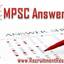 MPSC Answer Key - Recruitment Result