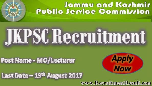 JKPSC Recruitment Recruitment Result