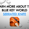 Serrated Bread Knife - Cake... - Serrated Knife